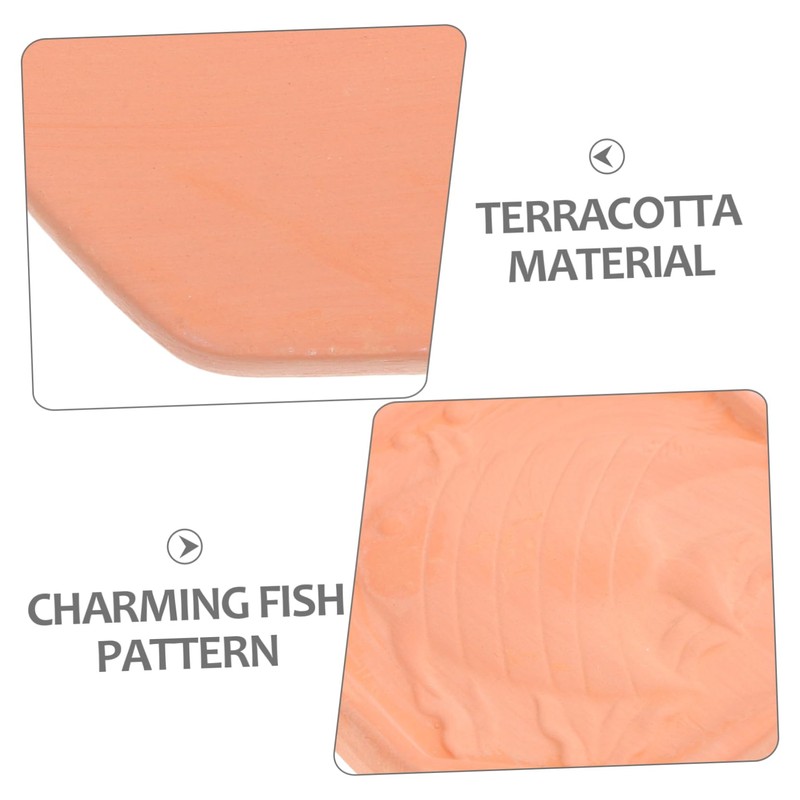MAGICLULU Terracotta Fish Pattern Sugar Softener Reusable Sugar Disc for