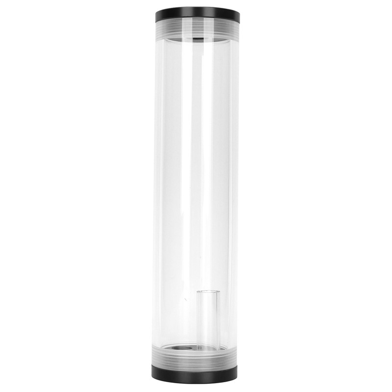 Water Cooling Tank Acrylic Cylindrical 3‑Hole G1/4 Thread Reservoir Computer