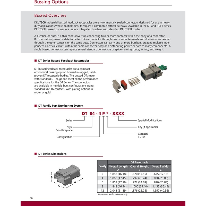 CustomConnectorKits Deutsch DT Enhanced Black Splice Kit (DT04-4P-EP13: 4 Position