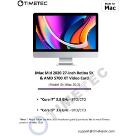 Timetec Hynix IC Compatible with Apple 2019 iMac 27-inch w/Retina 5K Display, Late 2018 Mac Mini DDR4 2666MHz PC4-21300 2Rx8 CL19 1.2V SODIMM Memory RAM (32GB)