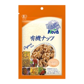 NOVA 有機ウオールナッツ 80g×4袋 有機ナッツ おつまみ おやつ