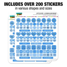 Save The Curvy Mermaids Manatee Funny Humor Planner Calendar Scrapbooking Crafting Sticker Set