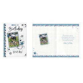 12 x Birthday Cards - Multi Assorted Various - Mens Male SILVERLINE FB004b