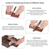 Metro Bite Professional Rolling Knife Sharpener Kit – Premium Diamond