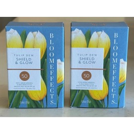 Bloomeffects Tulip Dew Mineral Sunscreen Stick SPF 50 (2) 0.6oz Each Exp 12/26