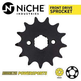 NICHE 520 Pitch 13 Tooth Front Drive Sprocket for 1979-2002 Honda CR125R XR250R XR200R XR200 XL250R XL200R Reflex 200