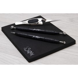 Sizzix Tim Holtz Shaping Kit 665304 – Scrapbooking and Cardmaking Paper Sculpting Set (Black)