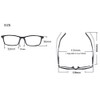 Myopic Glasses with Mesh Pockets for Men Women Students -2.25