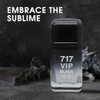 TWISHA 717VIP Black Men's Cologne–Bold & Sophisticated Scent Perfume for