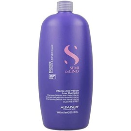 Alfaparf semi di lino blonde champú delicado anti-amarillo intenso 1000 ml