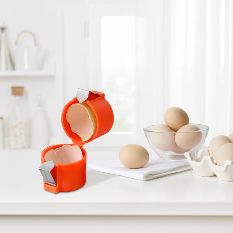 Egg Shell Opener, New Egg Cracker Tool for Raw Eggs,
