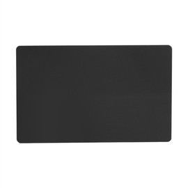 DEWIN 50 x Black Aluminium Alloy Business Cards Size 8.6 x 5.4 cm Suitable for Laser Engraving
