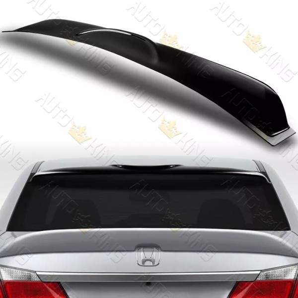 Unbranded FIT 13-17 HONDA ACCORD 4DR BLACK ABS REAR WINDOW