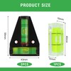 Bettinay 3 Pcs Small Spirit Level Mini, Caravan Accessories UK