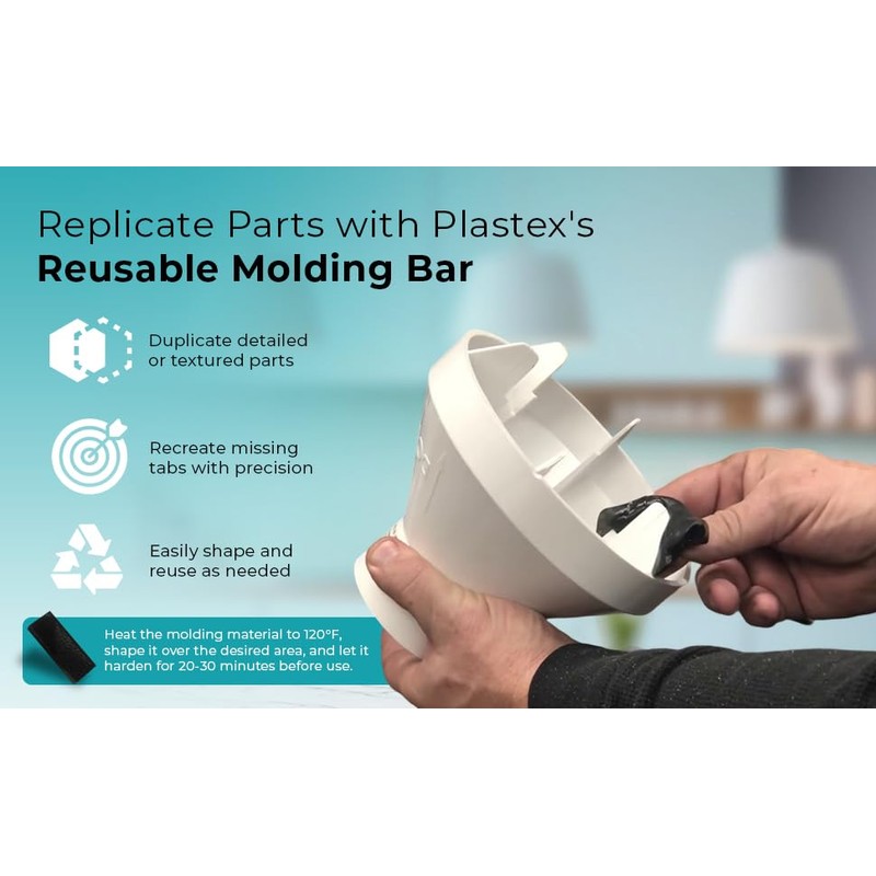 Plastex Plastic and Fiberglass Repair - Easily fix, Recreate Broken