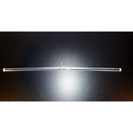 Clear Acrylic Jersey Display Hanger, 18.5 Inch, with Brass Hook, Use with Sports Jersey Display Cases