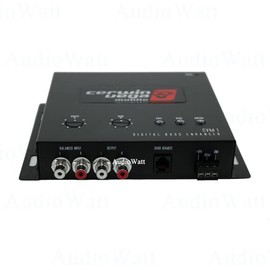 Cerwin Vega CVM1 Digital Car Audio Bass Enhancer Driver Equalizer - Ultimate Sound Upgrade for Your Car Stereo System - Maximize Bass Performance and Control with Dash Mount Remote