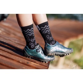 Sox Bikes Crew Socks (Large)