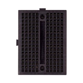 Pack of 6 Mini Breadboard 170 Tie Points Small Solderless Prototype PCB Board (Black)