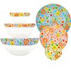 3 Pieces Beeswax Bowl Covers Reusable Beeswax Food Wrap Stretch