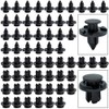 XUKEY 180Pcs Auto Fastener Plastic Push Pin Rivets Trim Panel