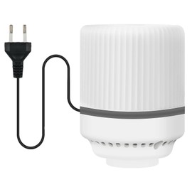 Vacuum Pump for Vacuum Bags, Portable Electric Air Pump for Vacuum Storage Bag, 30 W High Efficiency Vacuum Pump, Air Vacuum Pump with 4.0 kPa Ultra Strong Suction Power (White)