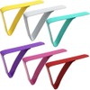 Picnic Tablecloth Clips, Mannli Rainbow Color Stainless Steel Outdoor Table