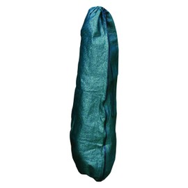 NuVue Products 24172 Zip-A-Tree Winter Tree Cover for Cedars, Junipers, and Cypress Trees, Zip-Up Tree Cover for Freeze and Severe Winter Weather Protection, 48" x 15", Green