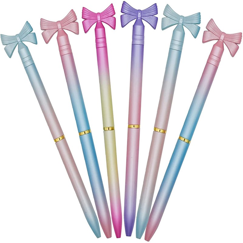 Maydahui Stylish Oil-based Bow Tie Bow Tie Colorful Ballpoint Pen