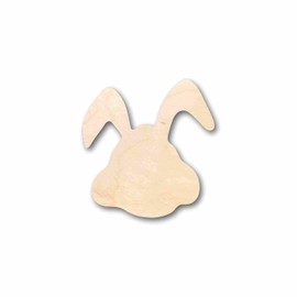Unfinished Wood Easter Bunny Silhouette Craft up to 46" DIY 30" / 1/4"