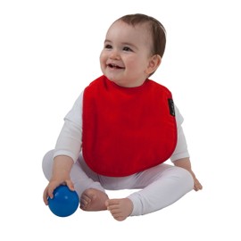 Mum2Mum Standard Wonder Bib Multipack in Red/Lime/Teal