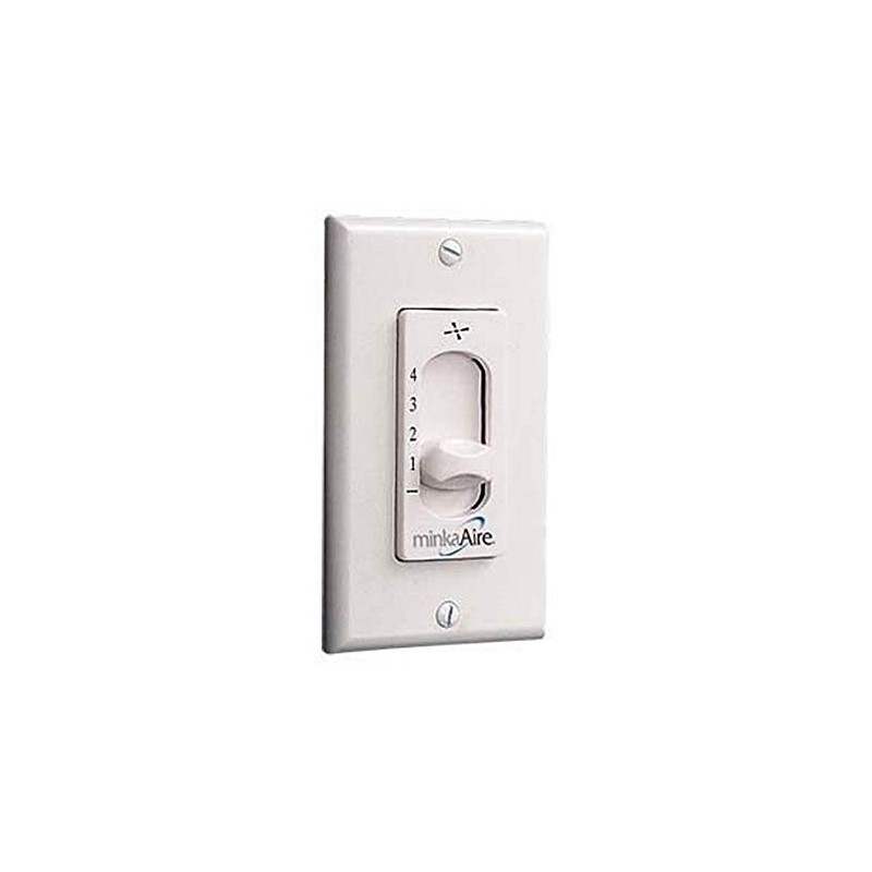 Minka-Aire WC105-WH, 4-Speed Fan Wall Control