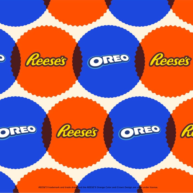 OREO REESE'S Peanut Buttery Creme Chocolate Sandwich Cookies, Limited Edition,
