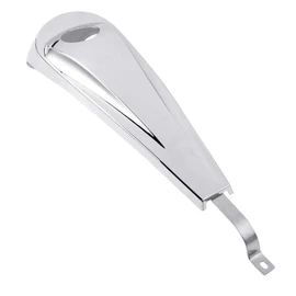 Smooth Dash Console with Pop Up Gas Cap fits for Harley Touring Electra Glide FLHT Road Glide FLTRX Street Glide FLHX 2008-2024,Chrome