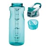 Smash Chugger Water Bottle with Infuser, Green, 1 litre Capacity