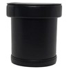Black PU Leather Dice Cup, Black Premium Felt Lined with