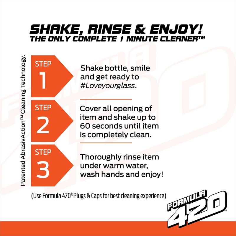 Formula 420 Cleaner - Glass, Metal and Ceramic - 12