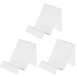 K.E.S NES-3 Effector Stand, Display Stand, Set of 3, Clear