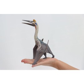 BACALYSO | TNG Quetzalcoatus Pterosaurus Dinosaur Figure, 7.1 inches (18 cm), Cretaceous, Azdarcoaceae, PVC, Model Plastic Model, Toy, Freestanding, Exhibition, Toy, Present, Figurine