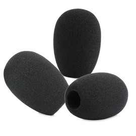 LEFXMOPHY Windscreen for Oktava MK-012 MK012 Microphones Pop Filter Mic Foam Cover 3-pack Windshield