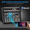 6-Channel Audio Mixer for PC, SX-6iu Mixing Console with XLR