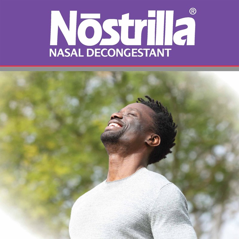 Nostrilla Nasal Decongestant, Effective Relief of Nasal Congestion, Up to