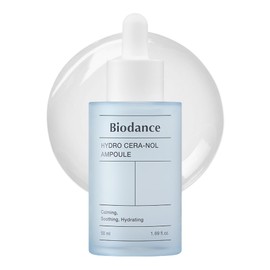Biodance Hydro Cera-nol Ampoule, Intensive Moisturizing Serum, Deep Hydration & Soothing with Panthenol, Redness Reducing Serum, 1.69 fl. oz (50ml)