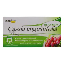 Ruvolsy Cassia Angustifolia Medicamento Herbolario 30 Capsul