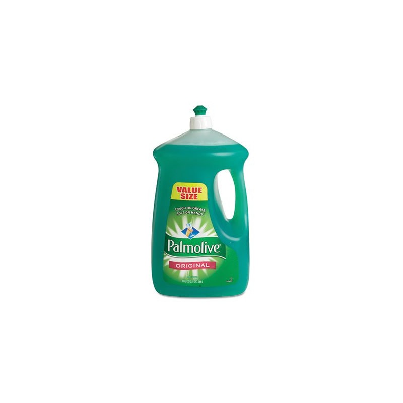 Palmolive Dishwashing Liquid, Original Scent, Green, 90oz Bottle.