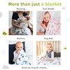 Perlimpipin Muslin Blanket – Baby Swaddle Wrap – Pack of