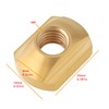 SG Store M8 Hydrofoil T-Nut Messing Spurmutter für Hydrofoil Track