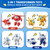 Super Wings 5" Transformable Toys 4-Pack Action Figure Tobot, Transforming