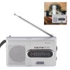 Universal Portable AM/FM Mini Radio Stereo Speakers Receiver Music Player