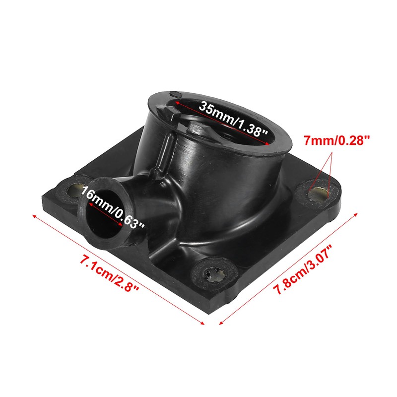 Motoforti 2pcs 31K-13565-01-00 Motorcycle Carburetor Intake Adaptor Connector for Yamaha